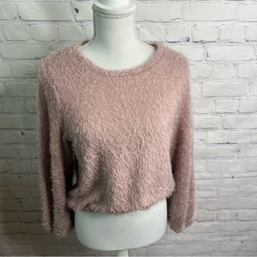 Alter’d State Eyelash Cropped Sweater Medium